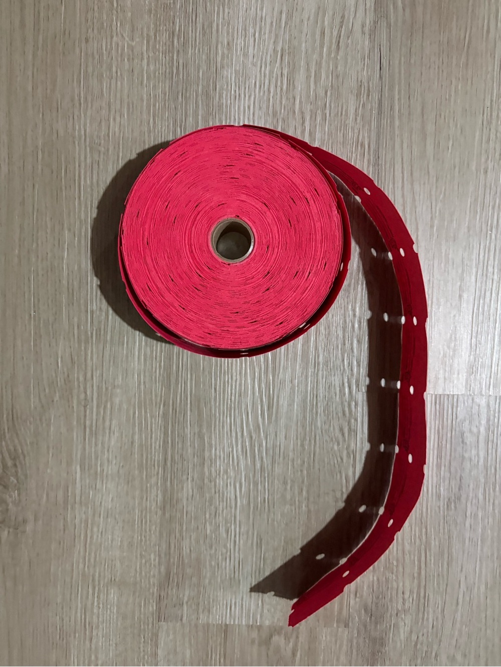 Red Raffle Tickets Roll - Unbranded - Picture 2 of 6